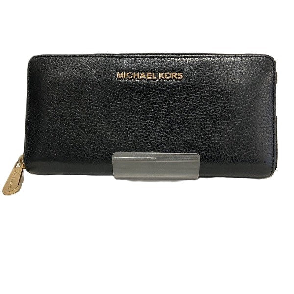 Michael Kors Leather Zip-Around Wallet