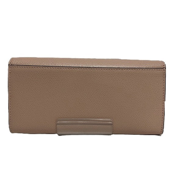 Furla Leather Continental Flap Wallet Beige in Great Condition