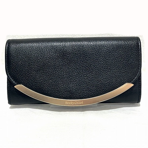 Chloe Lizzie Leather Long Wallet CHS17WP582349