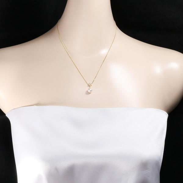 K18 Yellow Gold Pearl Necklace