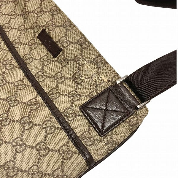 Gucci GG Supreme Shoulder Bag 141626 in Fair Condition