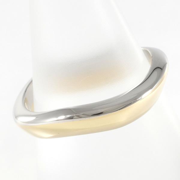 Sonia Rykiel PT950 Platinum K18 Yellow Gold Ring Size 14 in Excellent Condition