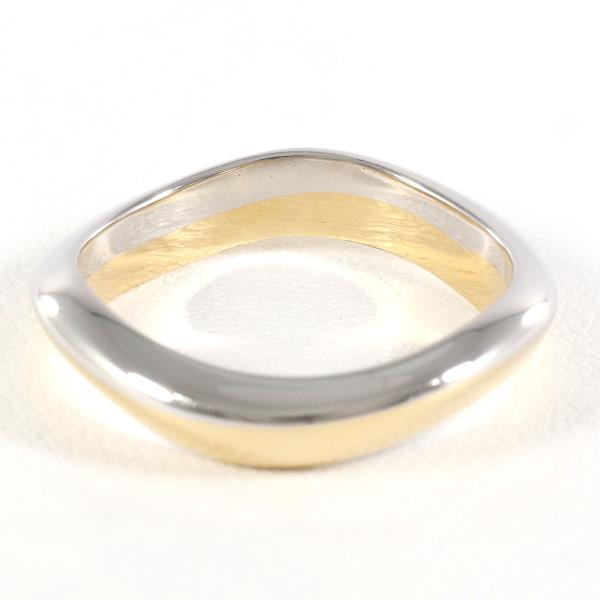 Sonia Rykiel PT950 K18YG Platinum Yellow Gold Ring in Excellent Condition