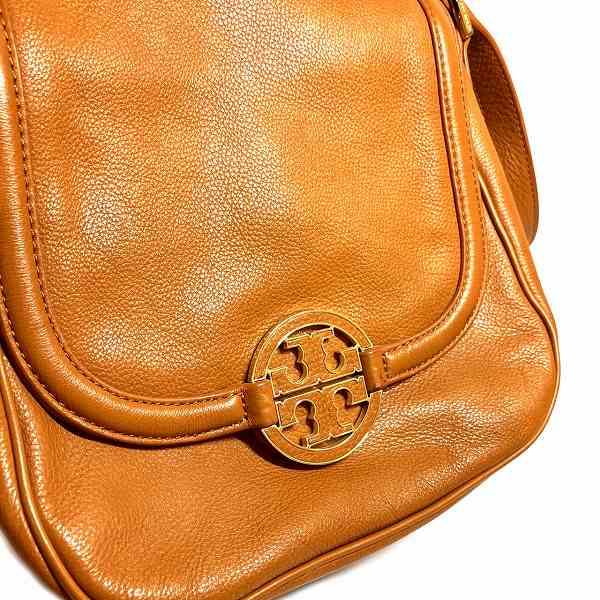 Tory Burch Brown Leather Shoulder Bag for Women in Good Condition