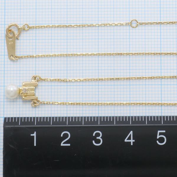 K18 Yellow Gold Pearl Necklace