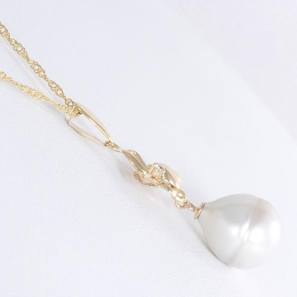 K18 Yellow Gold Pearl Necklace