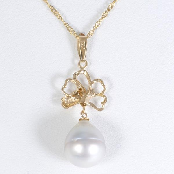 K18 Yellow Gold Pearl Necklace