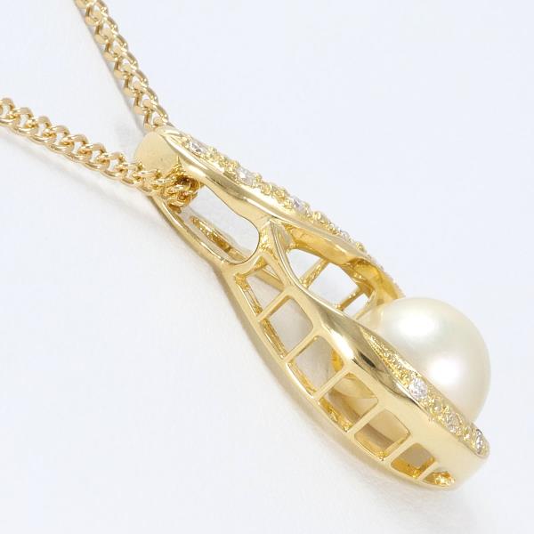 K18 Yellow Gold Pearl Necklace