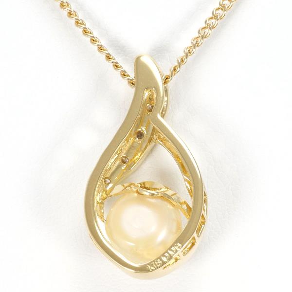 K18 Yellow Gold Pearl Necklace