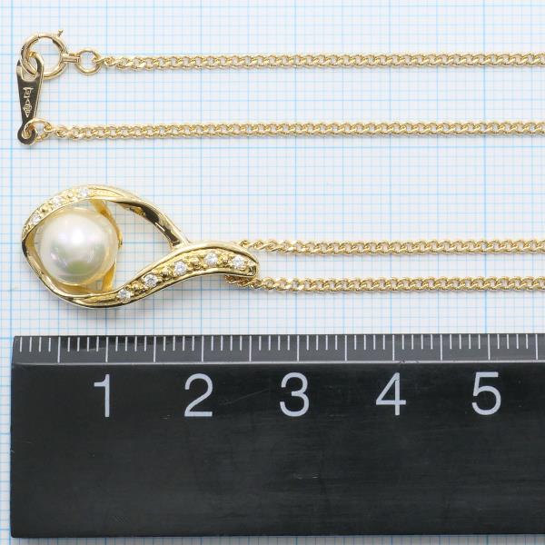 K18 Yellow Gold Pearl Necklace