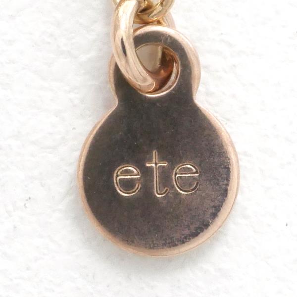 Ete K10PG Pink Gold Necklace