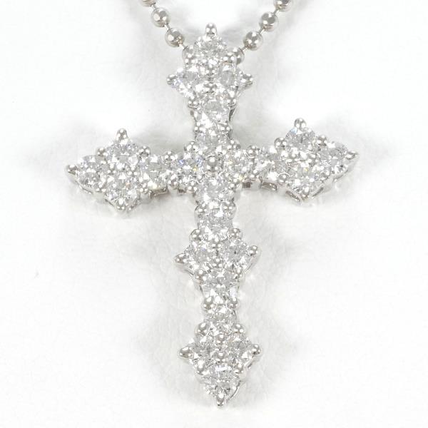 Platinum PT900 PT850 Diamond Necklace