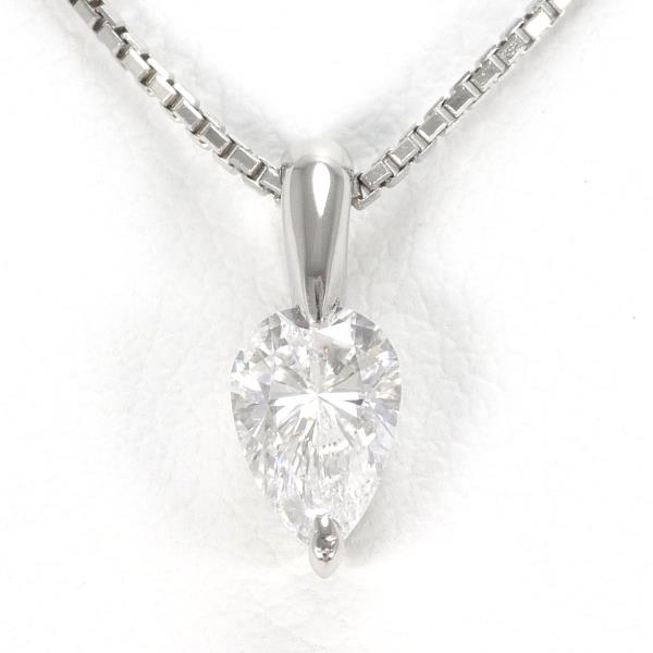 PT900 Platinum PT850 Diamond Necklace 0.465ct in Pristine Condition