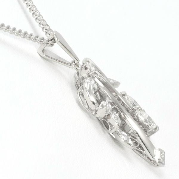 PT900 Platinum PT850 Diamond Necklace 0.29ct in Excellent Condition