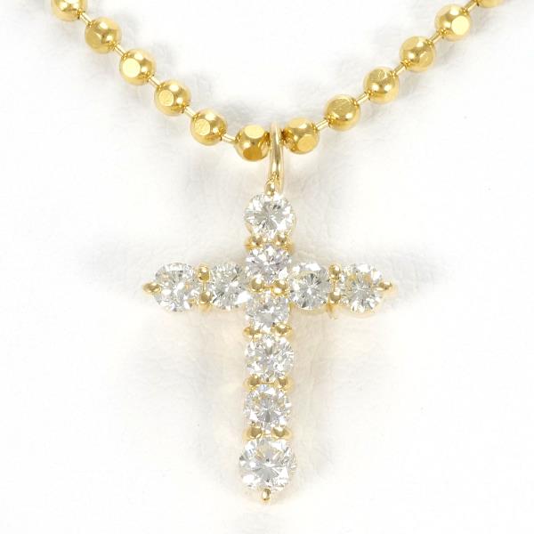 K18 Yellow Gold Diamond Necklace 0.51ct