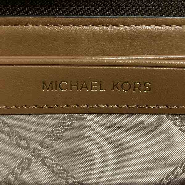 Michael Kors PVC Leather Zip-Around Wallet 34F9GM9E9B