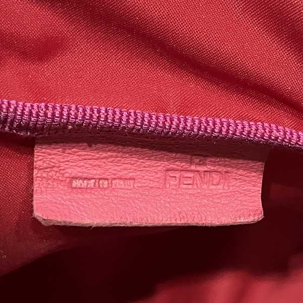 Fendi Nylon Zucchino Pouch in Good Condition