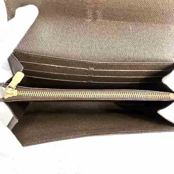 Louis Vuitton Damier Portefeuille Sarah Long Wallet N61734 in Good Condition