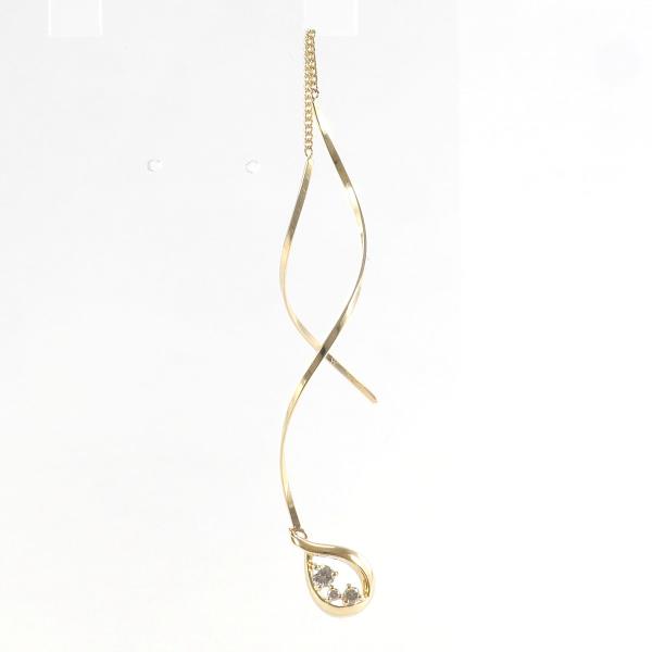 K18 Yellow Gold Diamond Earring