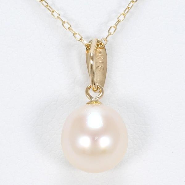 K18 Yellow Gold Pearl Necklace