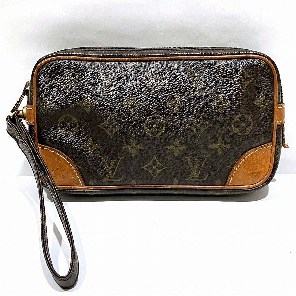 Louis Vuitton Monogram Marly Dragonne PM Clutch