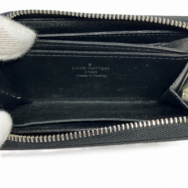 Louis Vuitton Damier Graphite Zippy Coin Purse N63076 in Great Condition