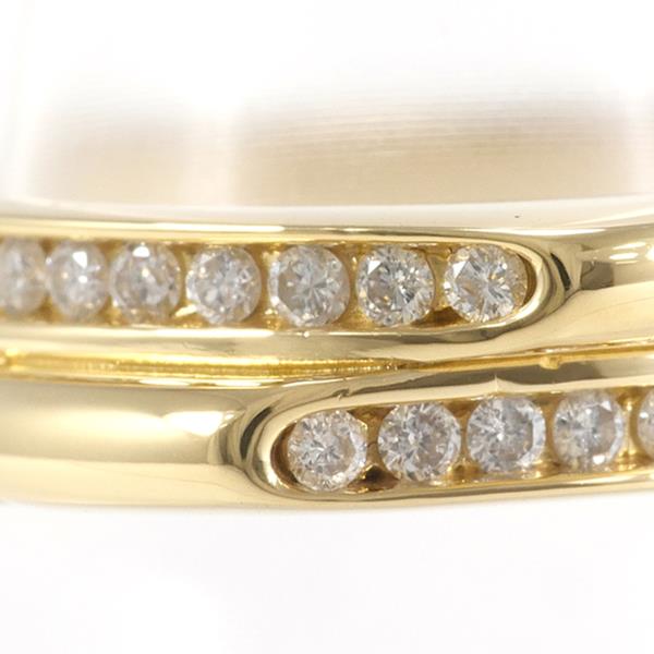 K18 Yellow Gold Diamond Ring 13