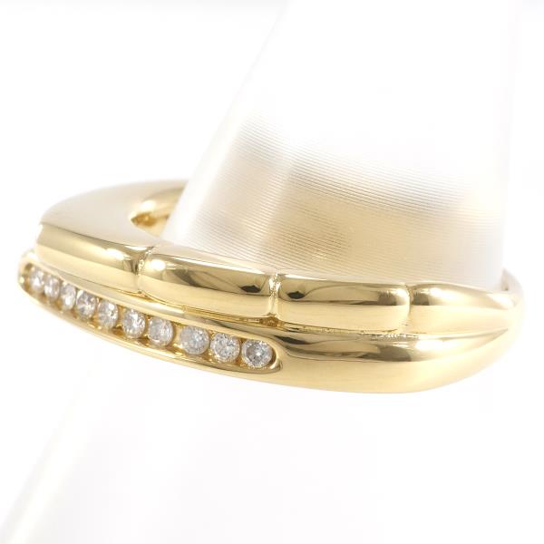 K18 Yellow Gold Diamond Ring 13