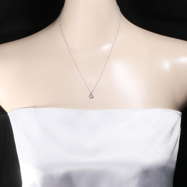 Platinum PT1000 PT850 Diamond Necklace