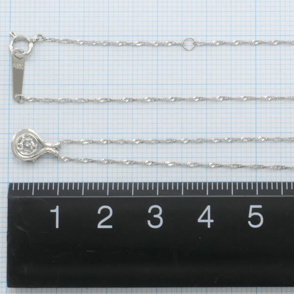 Platinum PT1000 PT850 Diamond Necklace