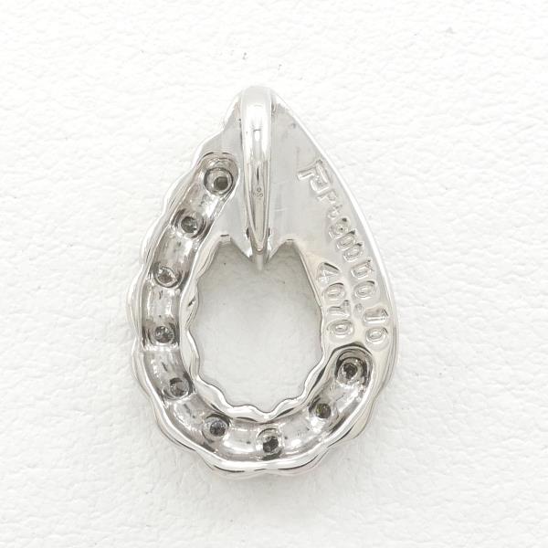 PT900 Platinum Diamond Pendant Top