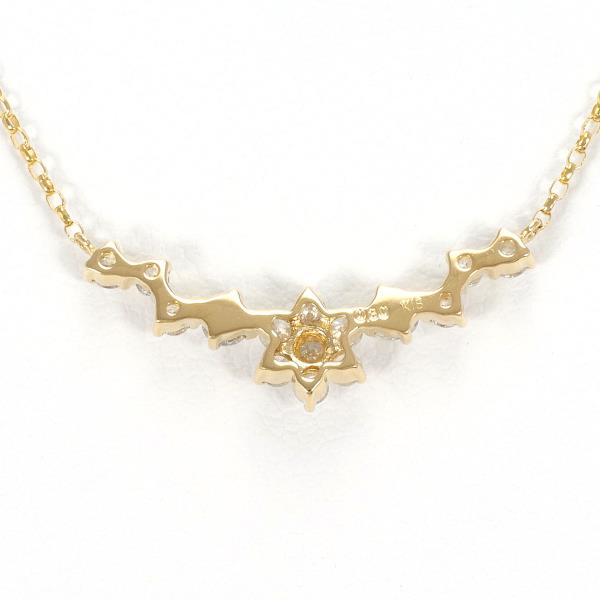 K18 Yellow Gold Diamond Necklace 0.30ct