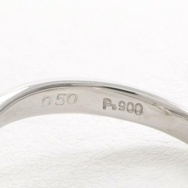 PT900 Platinum Diamond Ring 10.5 in Excellent Condition