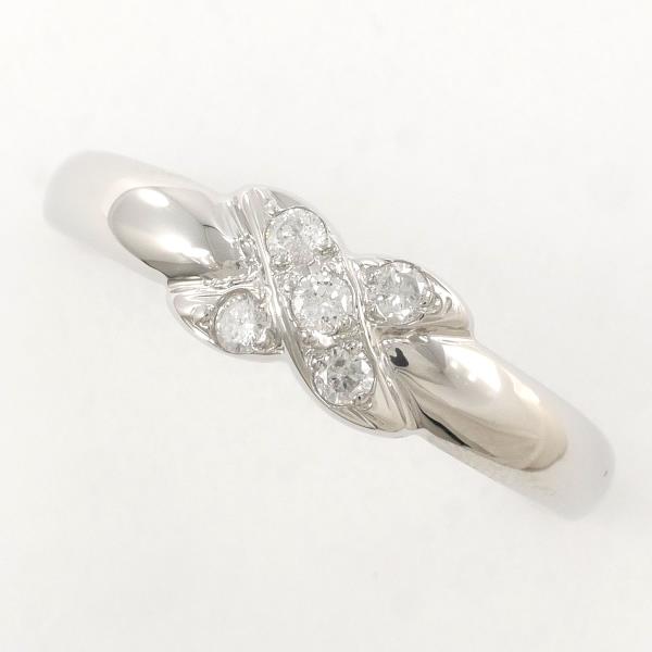 PT900 Platinum Diamond Ring 10.5