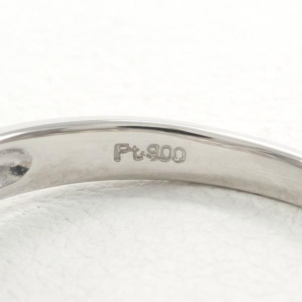 PT900 Platinum Diamond Ring 10.5 in Excellent Condition