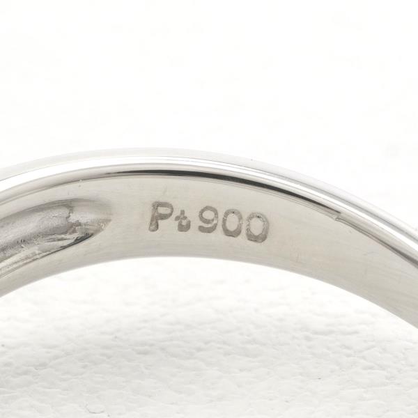 PT900 Platinum Diamond Ring 10.5