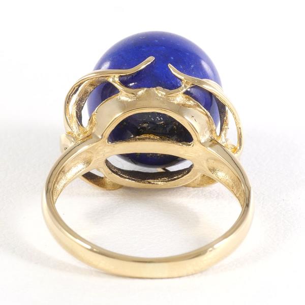 K18 Yellow Gold Lapis Lazuli Ring in Excellent Condition