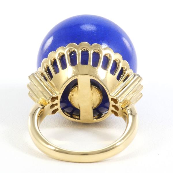 K18 Yellow Gold Lapis Lazuli Ring