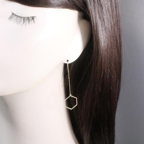 K10 Yellow Gold Earring (Single) in Excellent Condition