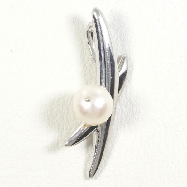 Tasaki Silver Pearl Pendant Top