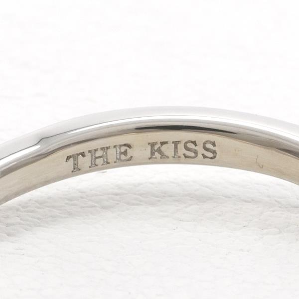 The Kiss K10 White Gold Diamond Ring Size 15 in Excellent Condition