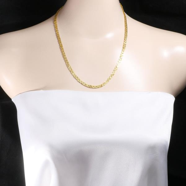 K24 Yellow Gold Necklace 11.9g 51cm in Excellent Condition