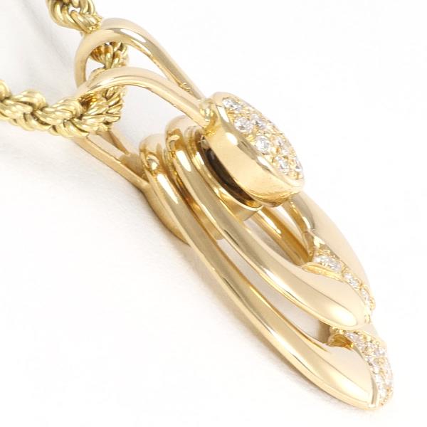 K18 Yellow Gold Diamond Necklace