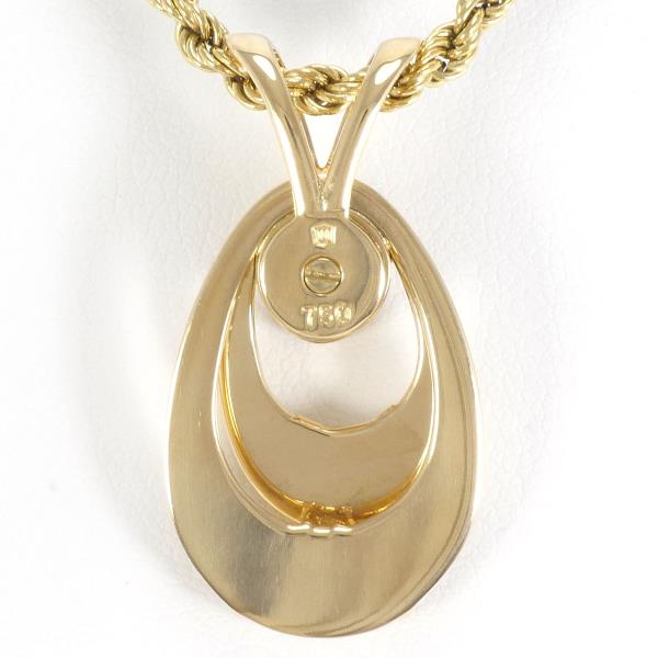 K18 Yellow Gold Diamond Necklace