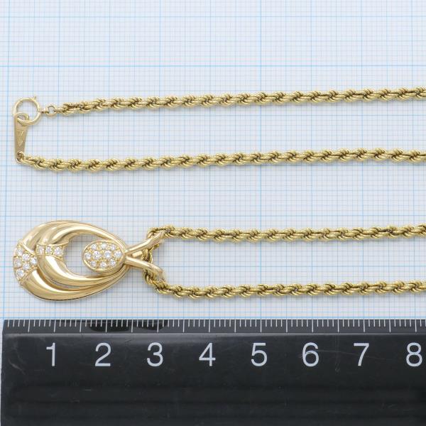 K18 Yellow Gold Diamond Necklace