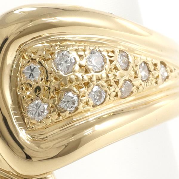 K18 Yellow Gold Diamond Ring 12