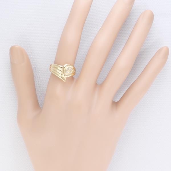 K18 Yellow Gold Diamond Ring 12