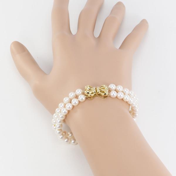 K18 Yellow Gold Akoya Pearl Bracelet