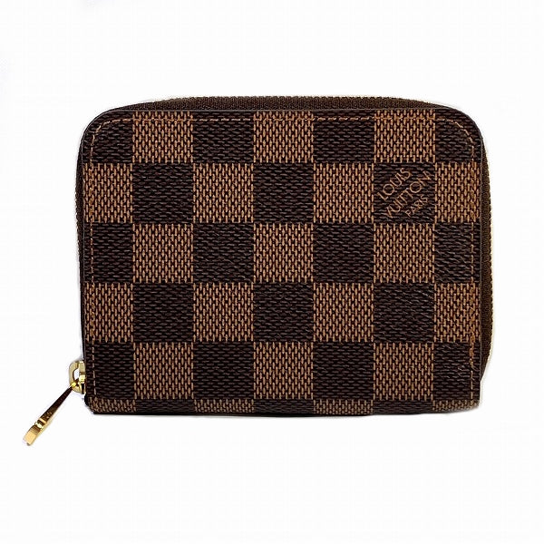 Louis Vuitton Damier Zippy Coin Purse N63070 in Great Condition