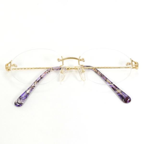 K18YG Yellow Gold Glasses